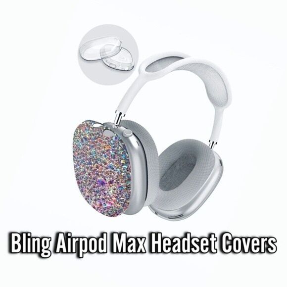 BLING Airpod Max Headset Covers - Picture 1 of 5